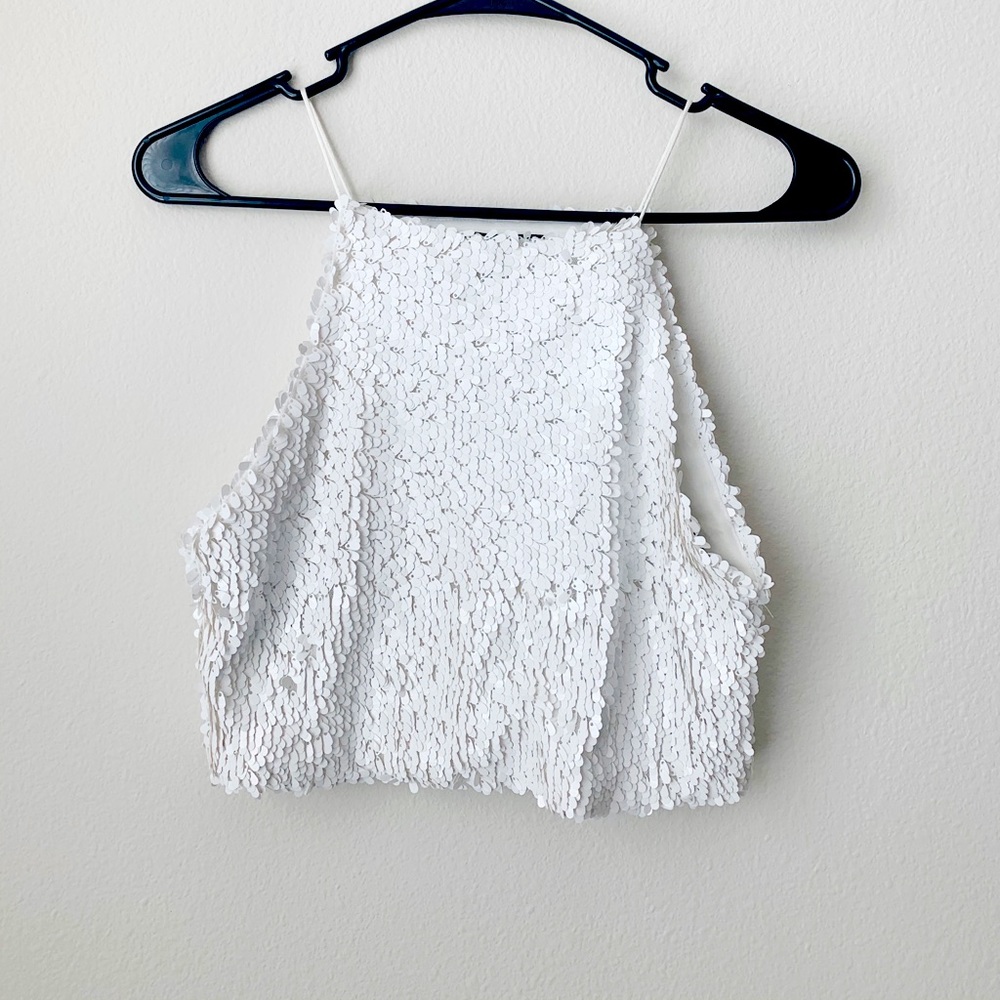 Sequin top